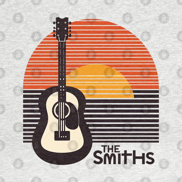 The Smiths Retro - Guitar Sunset by DarkWave